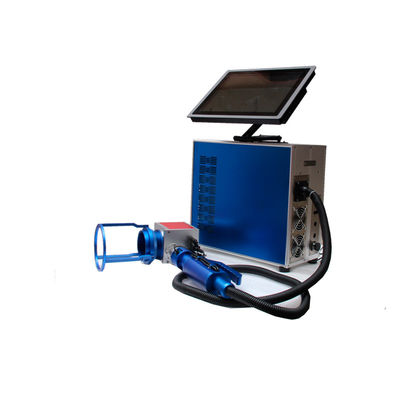 Porcellana Piccola attrezzatura blu incisione del laser di colore 30w, macchina dell'incisione laser del metallo fornitore