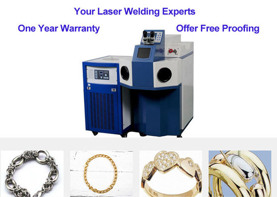 Porcellana Una macchina della saldatura a punti del laser della garanzia di anno saldatore del laser dei gioielli da 400 watt fornitore
